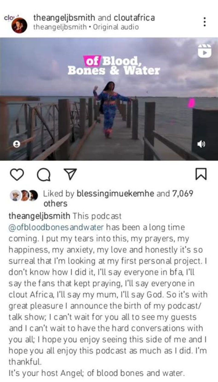 
BBNaija’s Angel Smith launches first personal project 