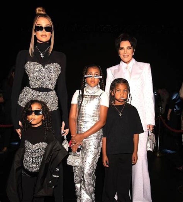
See Kim Kardashian’s Kids All Glammed Up to Support Their Mom at Dolce & Gabbana Show: Photos 