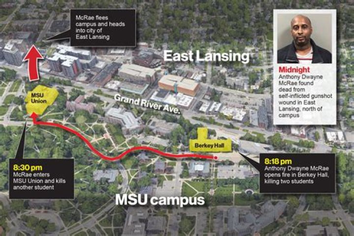 
Three dead, multiple injured in Michigan State campus shooting, suspect kills himself 